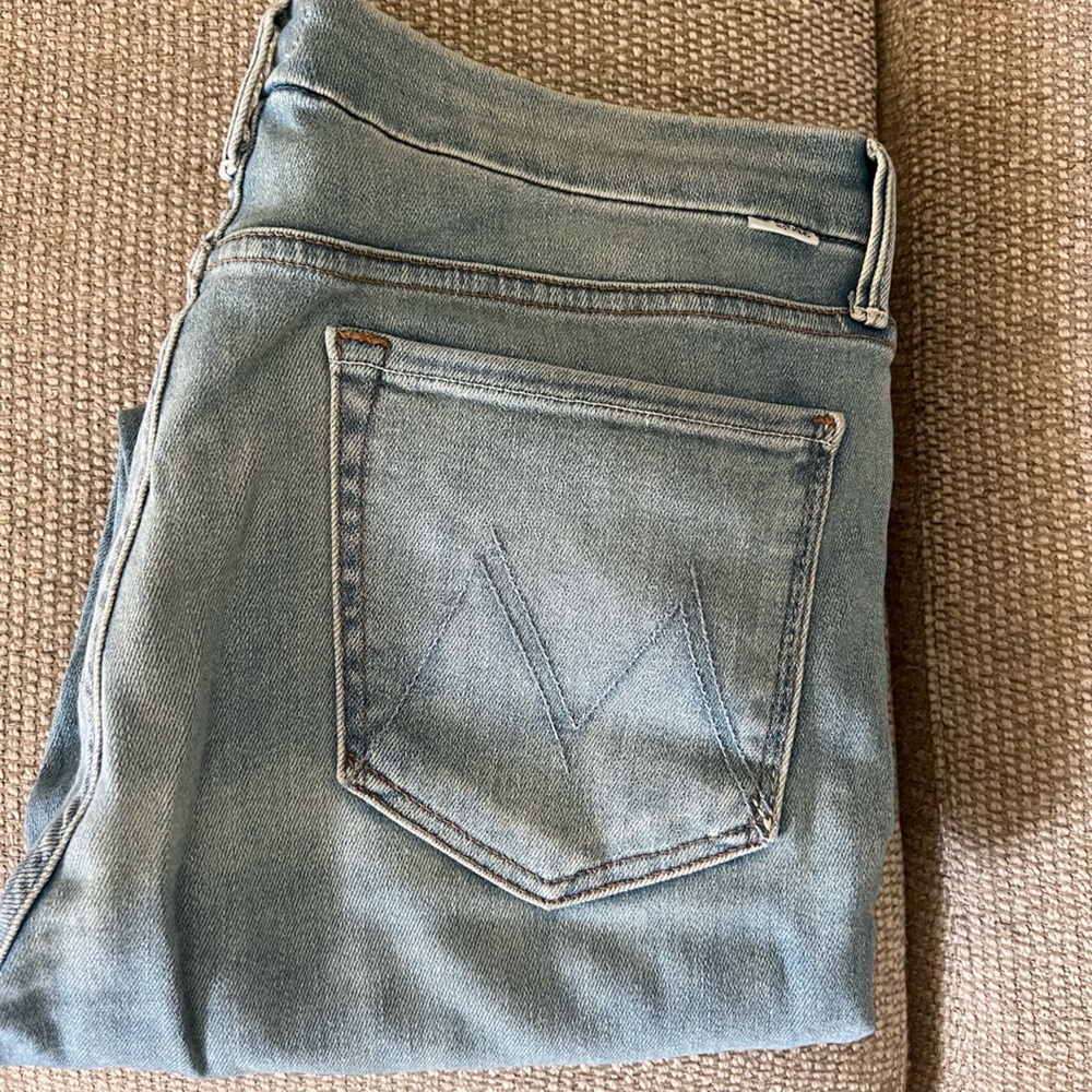 Mother jeans looker crop 31